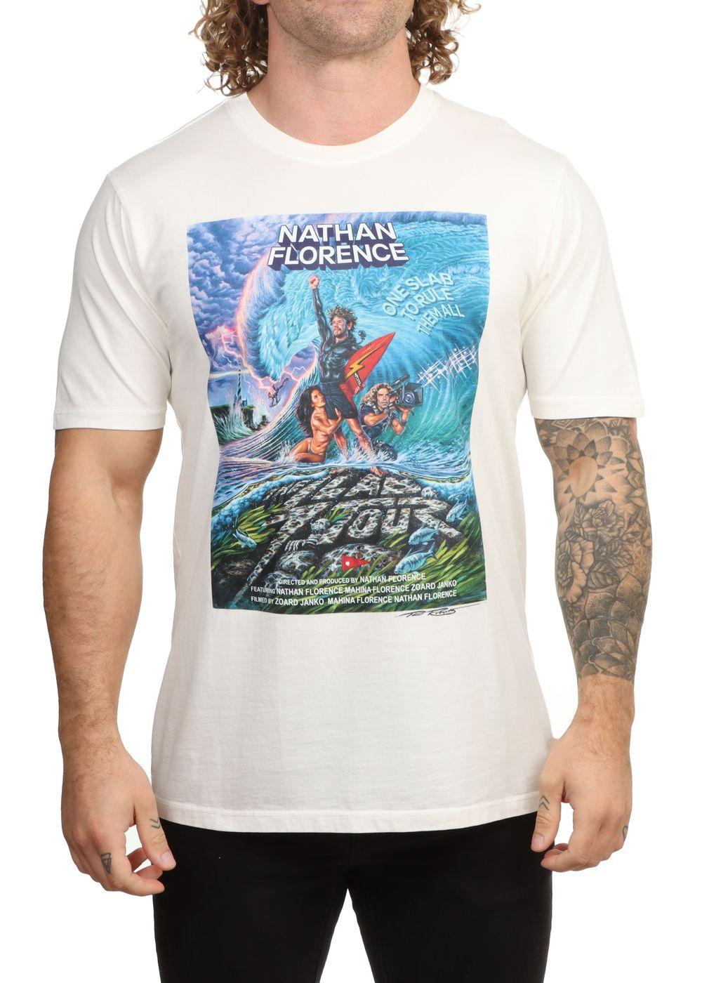 Streetwear Brand Poster - Slab Tour Poster Classic Surfing Brand