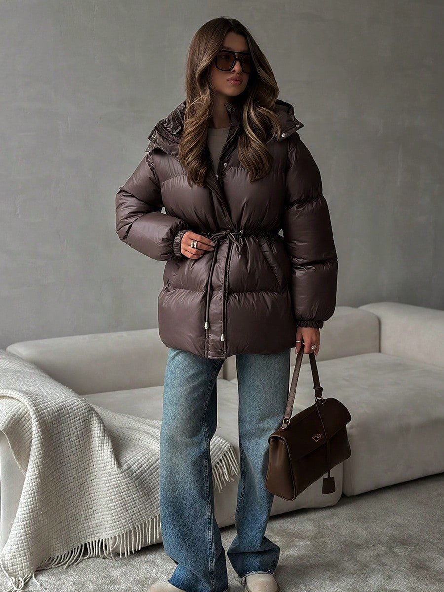 Women's Winter down jacket pad – Streetwear Brand Fashion Bewertung und Preis