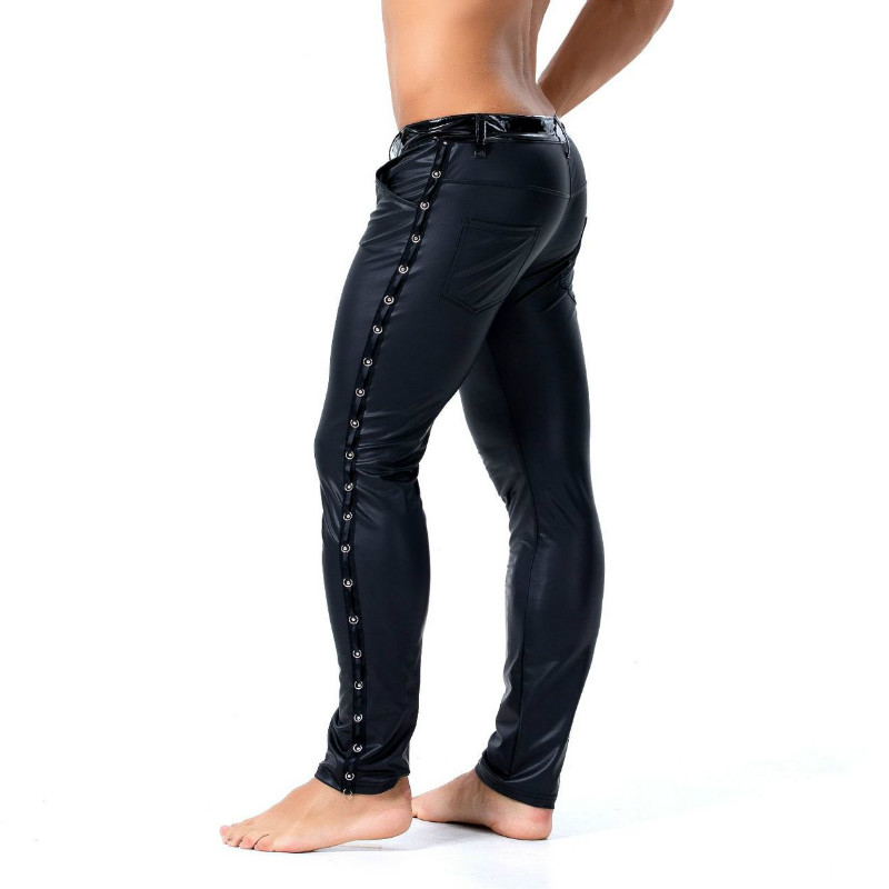 S-XXL Brand Men Leather Rivet  – Streetwear Brand Fashion Bewertung und Preis