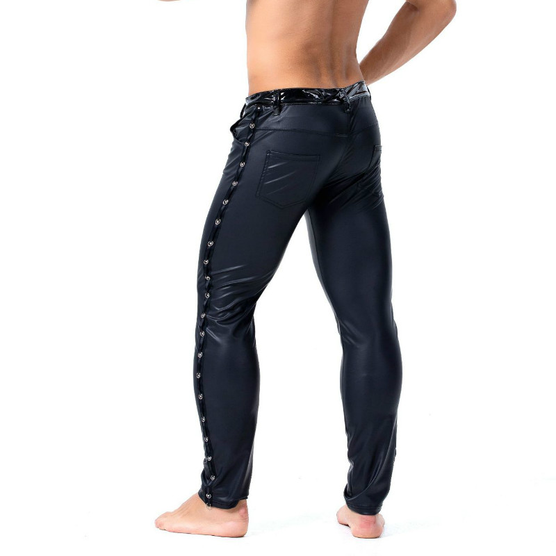 S-XXL Brand Men Leather Rivet  – Streetwear Brand Fashion Bewertung und Preis