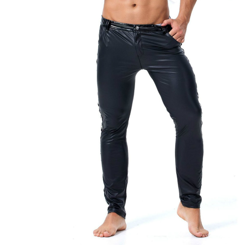 S-XXL Brand Men Leather Rivet  – Streetwear Brand Fashion Bewertung und Preis