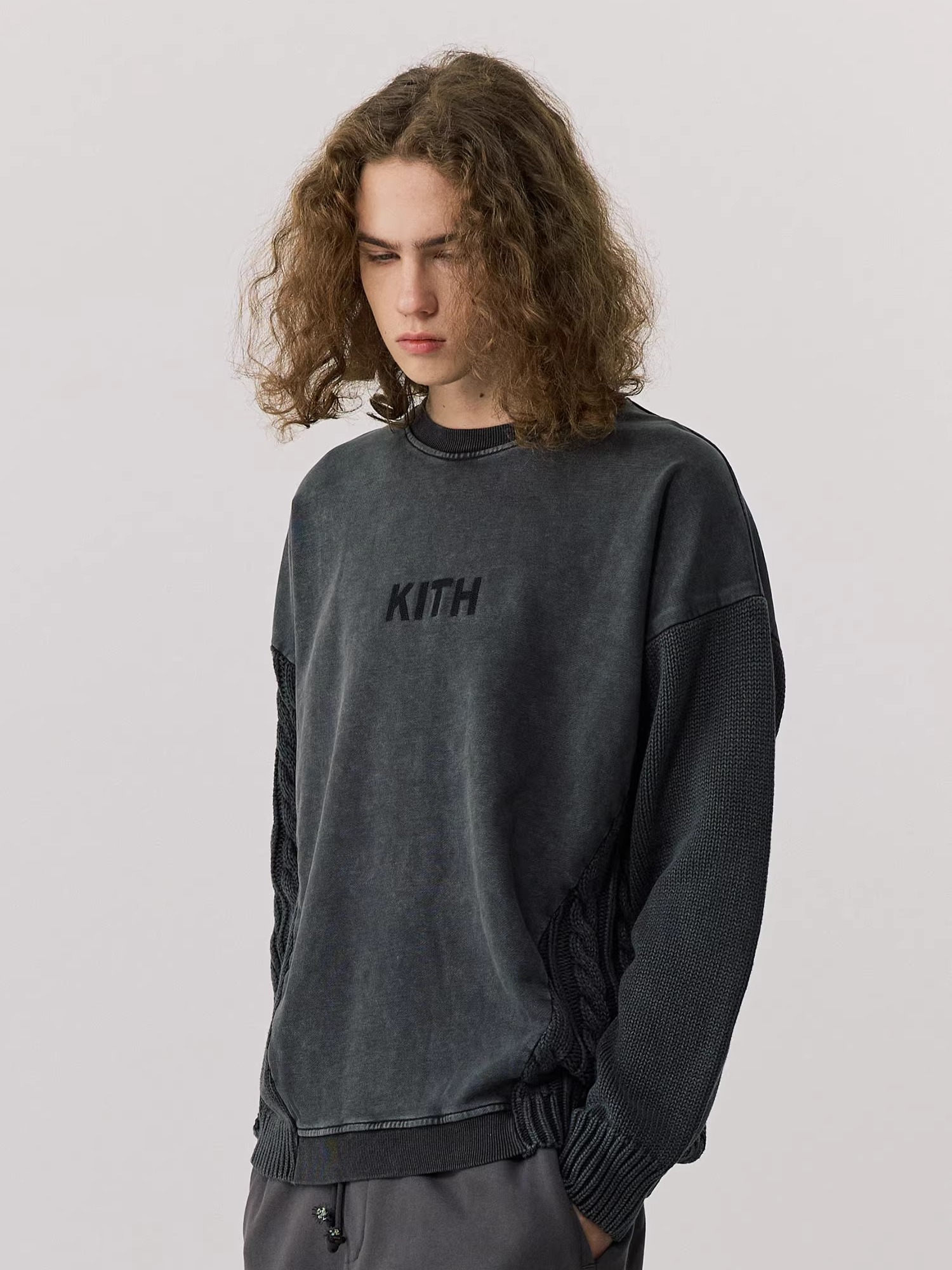 Thickened Washed Knitted Sweat – Kith Sweater Knit Bewertung und Preis