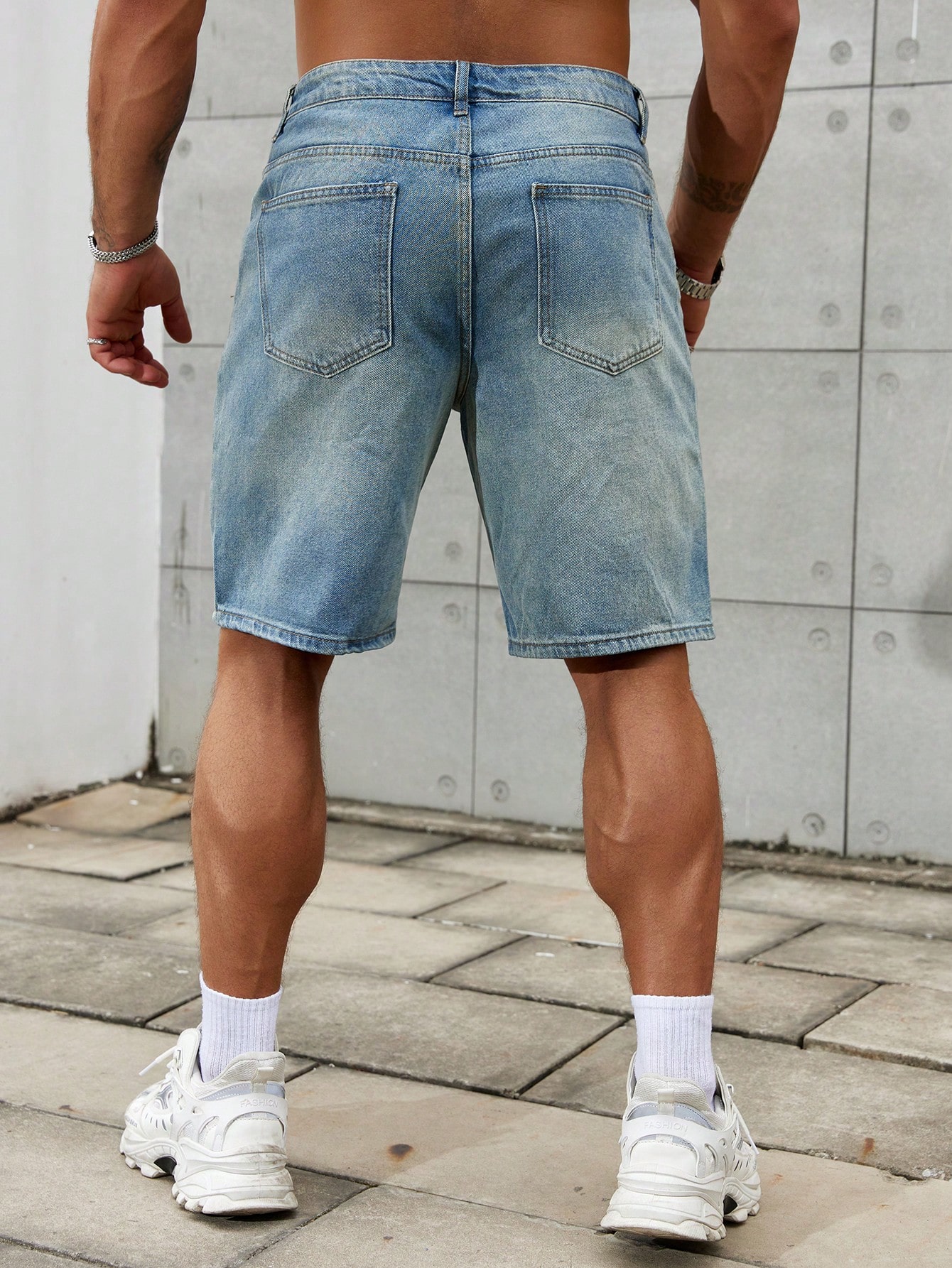 New Fashion Mens Ripped Short  – Streetwear Brand Clothing Bewertung und Preis