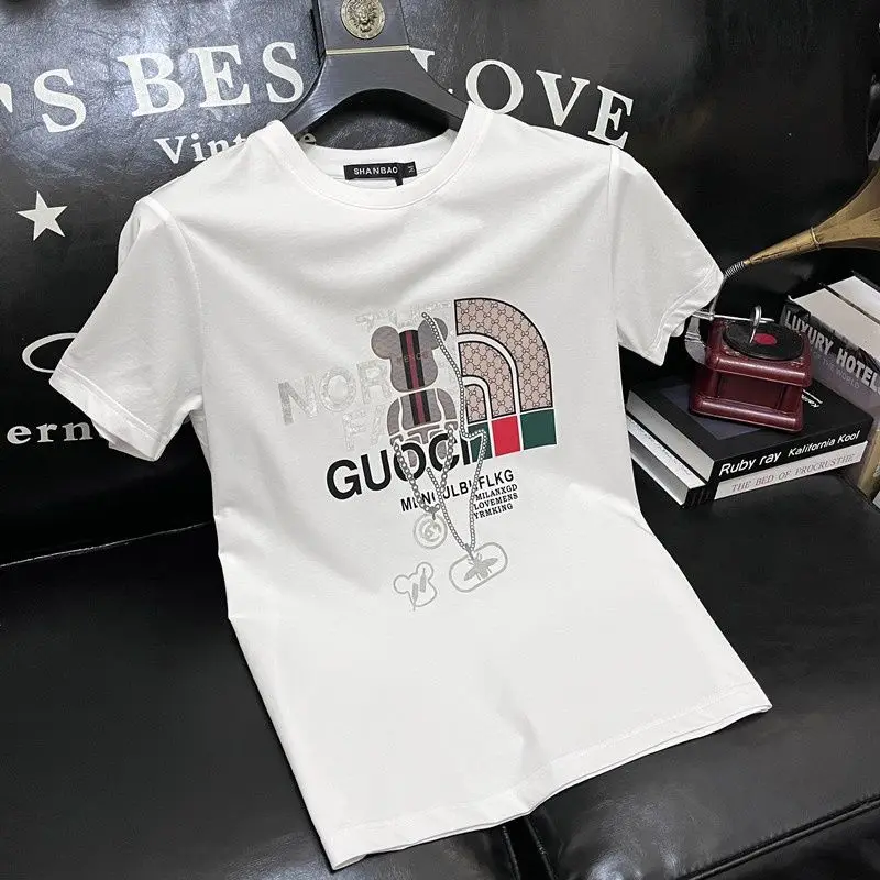 Summer 100% pure cotton men's  – Streetwear Clothing Brands Bewertung und Preis