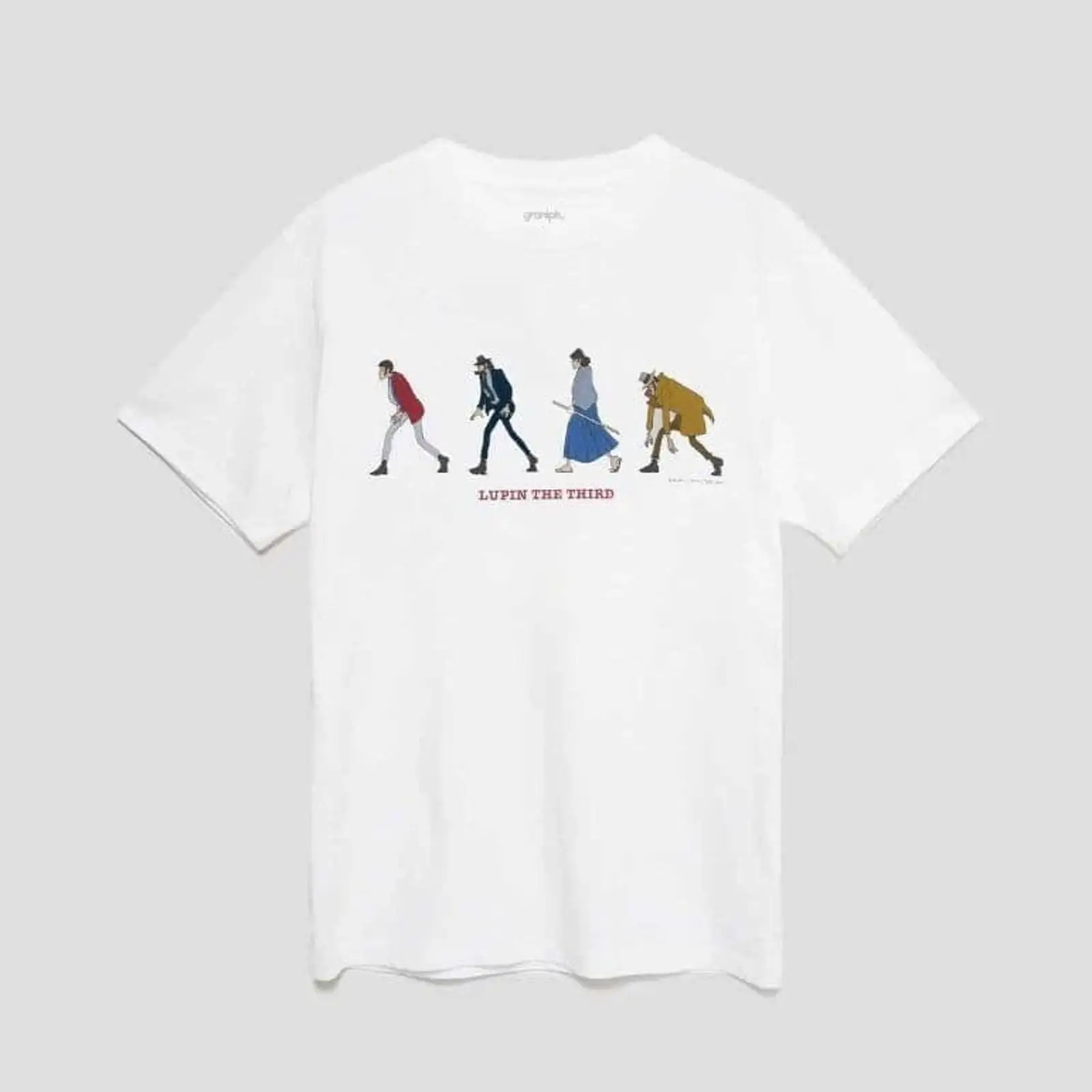 Graniph Lupin III T Shirt Größ – Streetwear Clothing Brands Bewertung und Preis