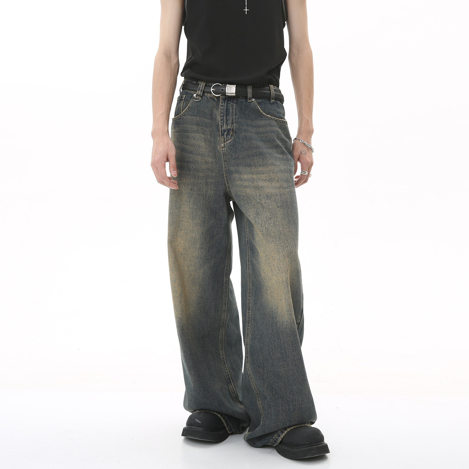 New Men's Baggy Straight Leg W – Streetwear Brand Popular Bewertung und Preis