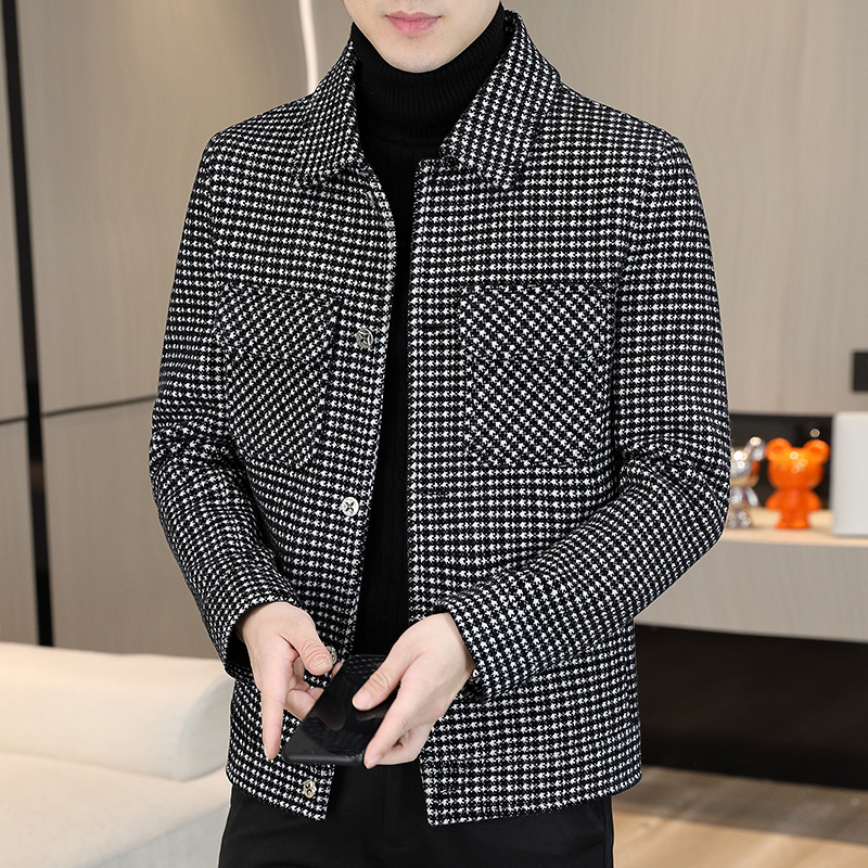Brand Winter Plaid Woolen Jack – Streetwear Brand Clothing Bewertung und Preis