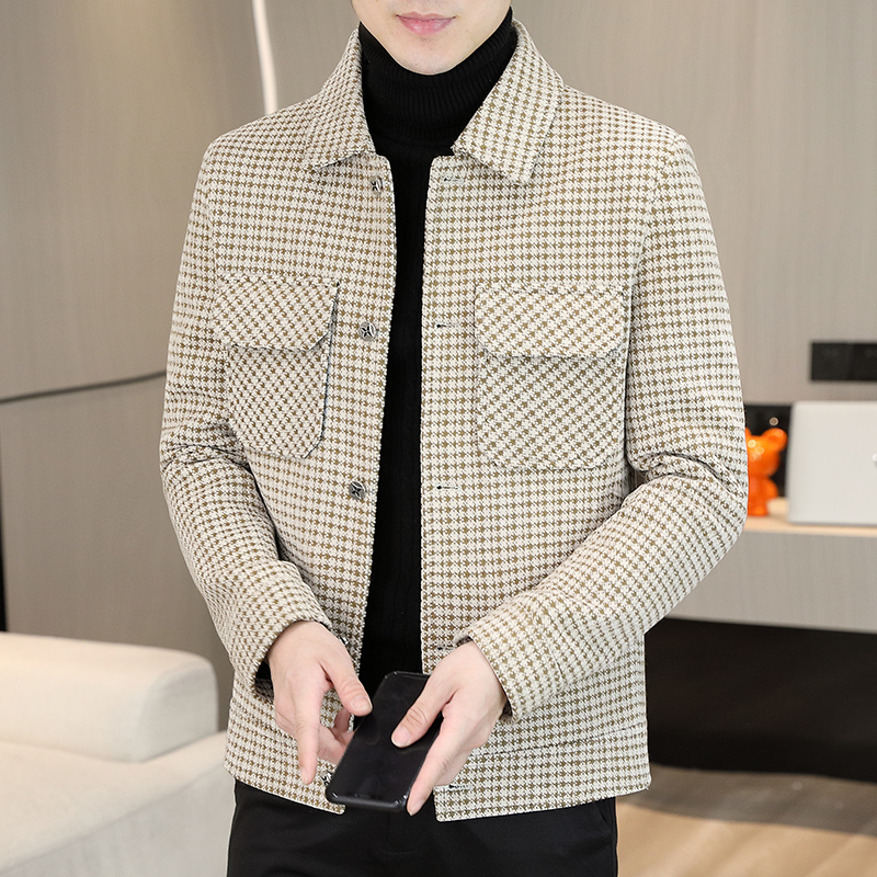 Brand Winter Plaid Woolen Jack – Streetwear Brand Clothing Bewertung und Preis