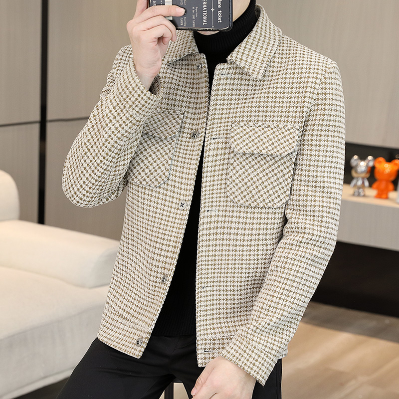 Brand Winter Plaid Woolen Jack – Streetwear Brand Clothing Bewertung und Preis